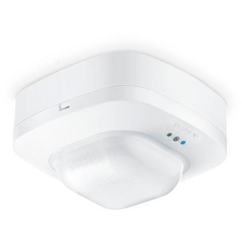 SIMON - Detector de presencia y luminosidad empotrado Duo 20x20m DALI-2 Master blanco