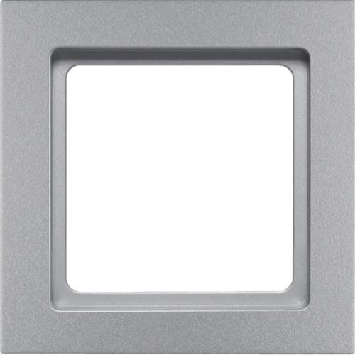 HAGER - Marco 1 elemento Q.3 aluminio