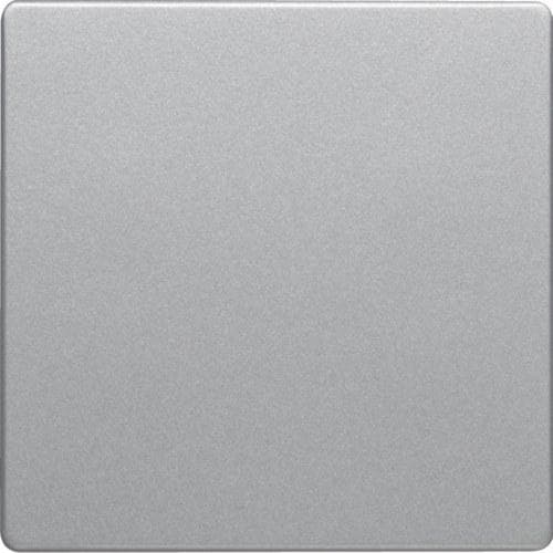 HAGER - Tecla simple Q.X aluminio
