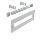 LEGRAND - Chasis modular para componer placa frontal metálica modular H150 L500 con raíl
