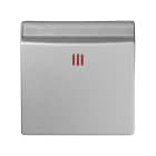 SIMON - Tapa SIMON 82 EMPOTRAR con visor conmutador tarjeta hotel aluminio