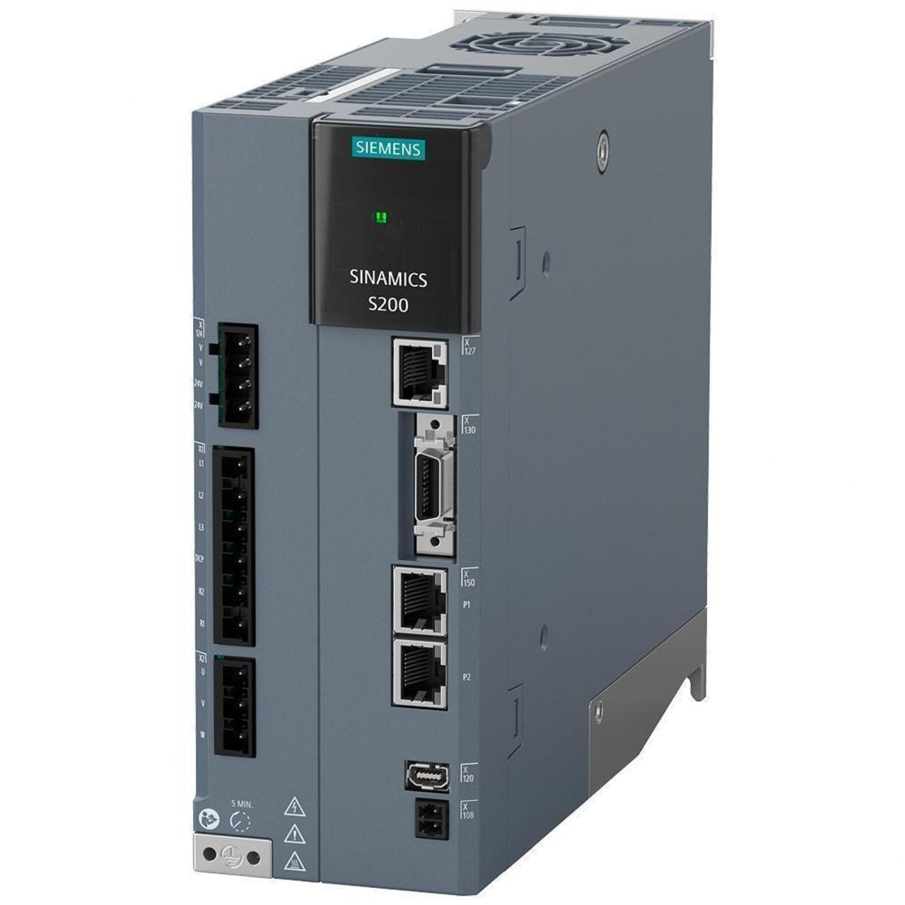 SIEMENS - SINAMICS S200, CON PROFINET TENSIÓN DE ENTRADA: 380-480 V 3 AC; -15%/+10%; 5,5 A; 50/60 HZ; TENSIÓN