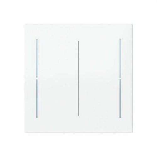 NIESSEN - Tecla KNX 2 canales Serie Alba blanco brillo