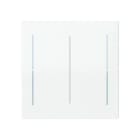 NIESSEN - Tecla KNX 2 canales Serie Alba blanco brillo