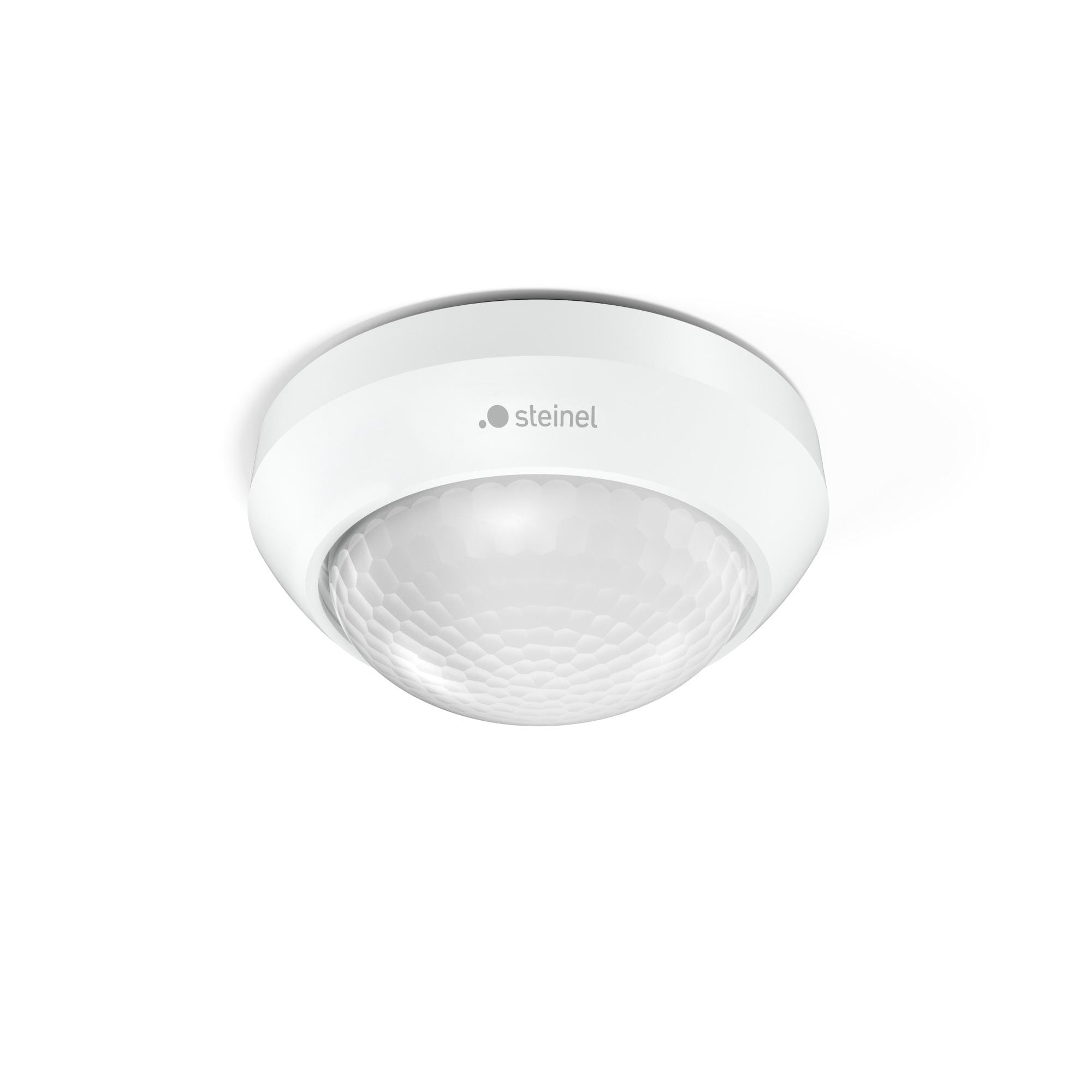 SIMON - Detector de movimiento y luminosidad de superficie 24m blanco IP54