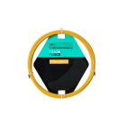 TRADEFORCE - GUIA PASACABLES DE FIBRA DE VIDRIO 30M Ø3MM,M5