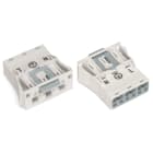 WAGO - Conector Snap-In;3 polos;Cod. A;blanco