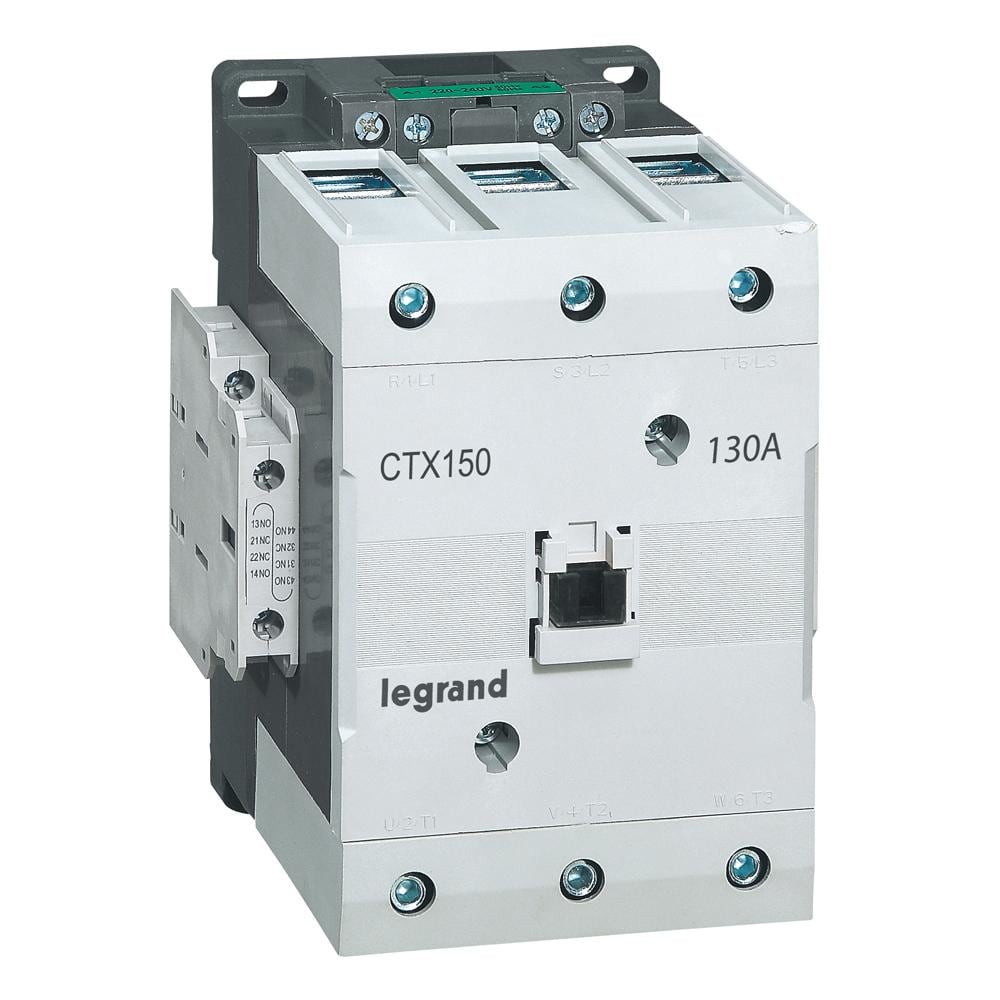 LEGRAND - Contactor CTX³ 3P 130A 2NO2NC 100V - 240V AC/100V - 220V DC