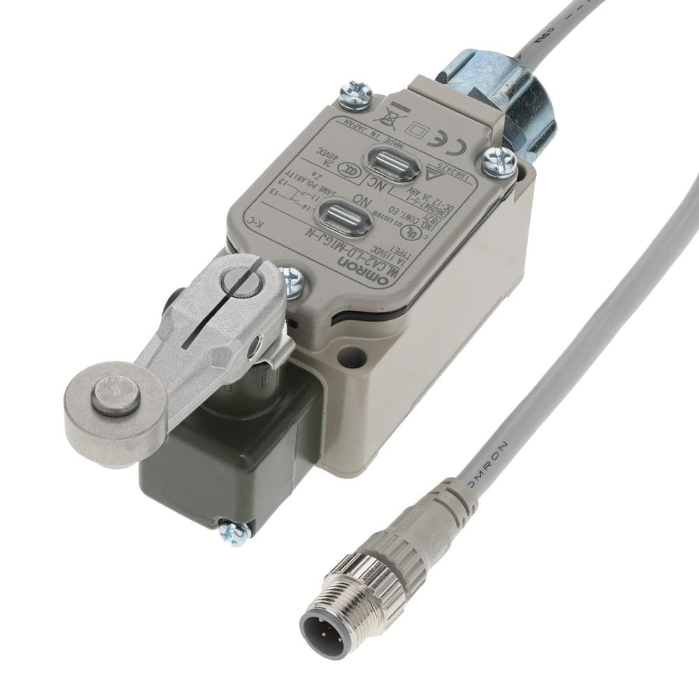 OMRON - Palanca roldana corto R38, LED