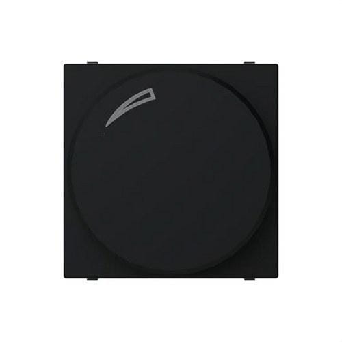 NIESSEN - Regulador giratorio LED negro
