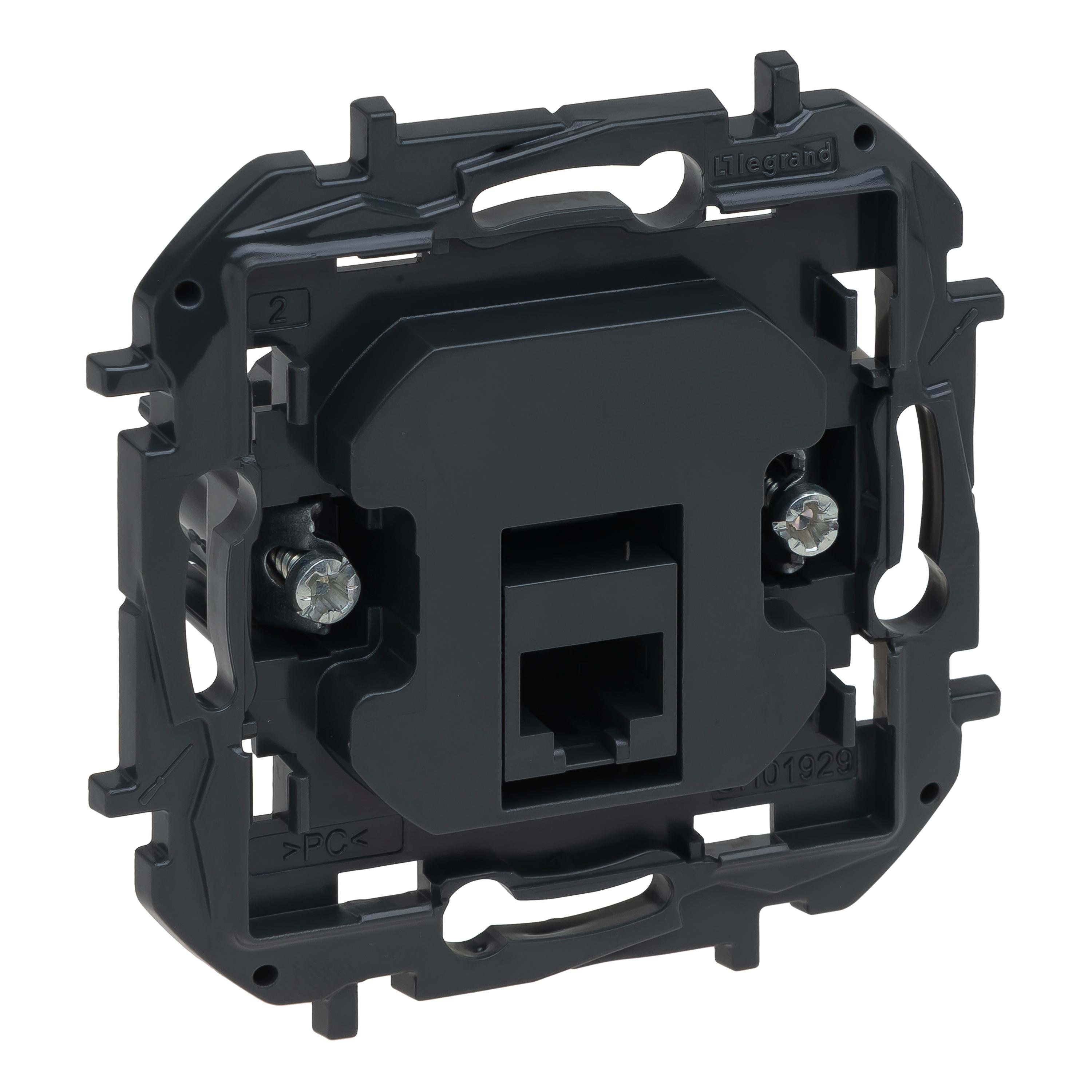 LEGRAND - Base telefónica e informática individual RJ45 Niloé Step - Cat.6 UTP