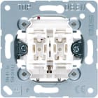 JUNG - Mecanismo doble pulsador unipolar 10AX 250V