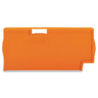 WAGO - Placa seccionadora;espesor 2 mm;sobresaliente;naranja