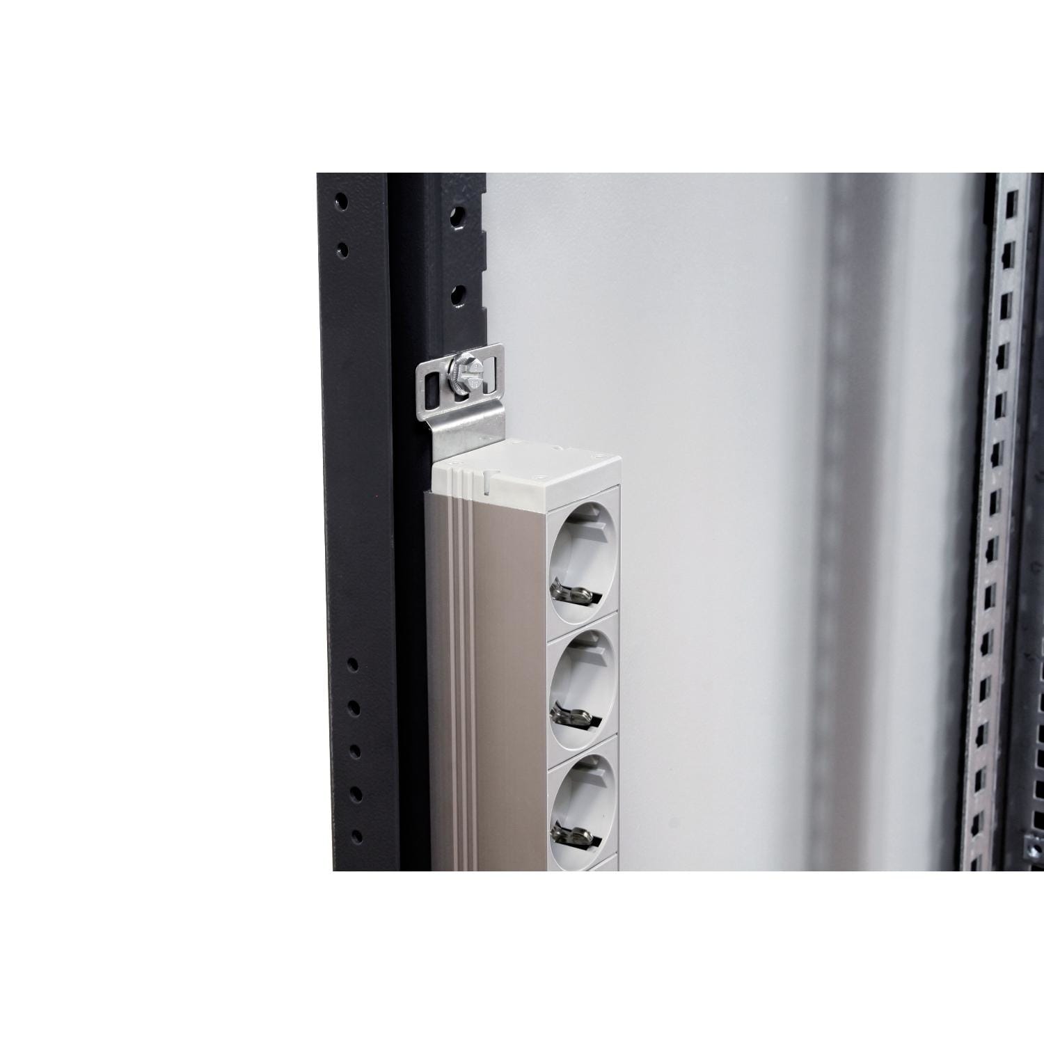 Schneider Electric - 2 soportes de fijación para el montaje vertical de los carriles de distribución - Actassi