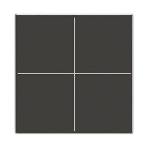 NIESSEN - Tecla Sky con 4 canales negro soft