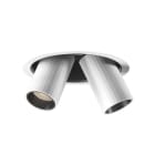JISO - Proyector tubular TOP SLATE RS14 LED COB 14W 4000K Zoom 15°-38° driver incluido On-Off blanco técnico