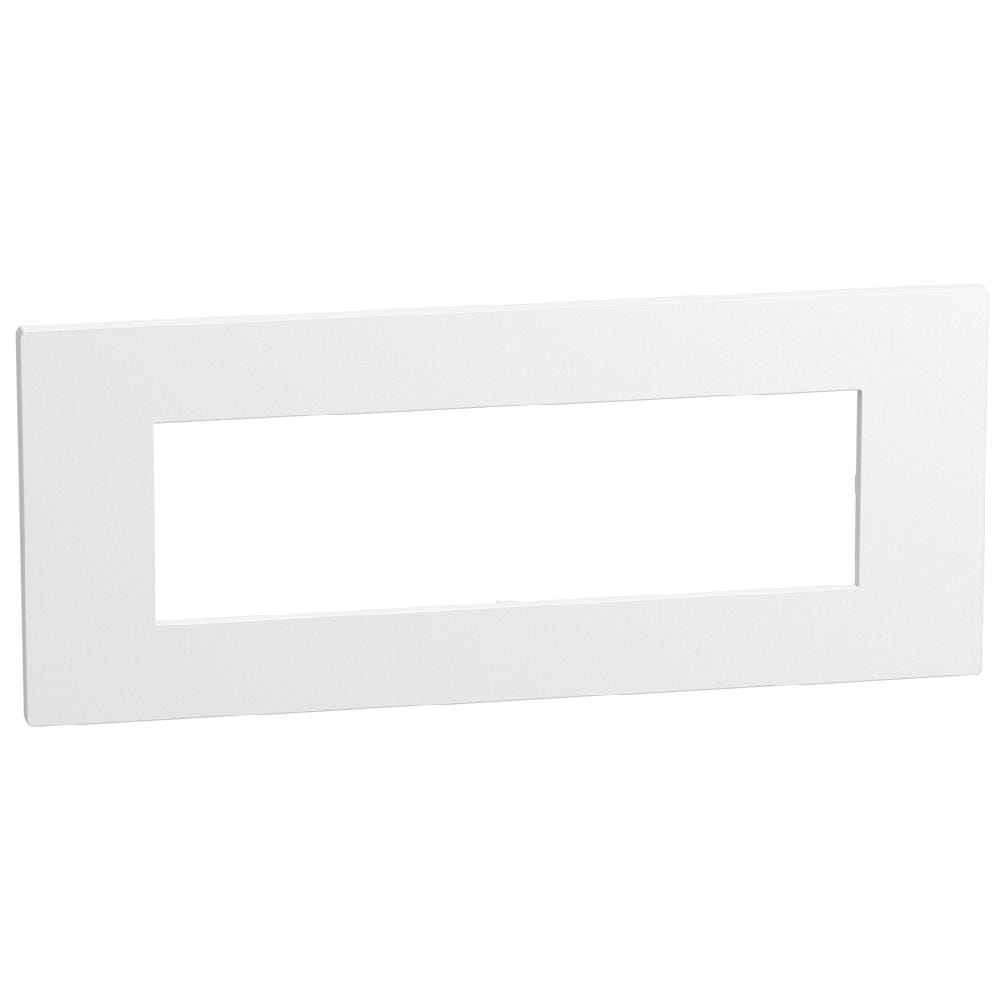 BTICINO - Placa embellecedora Light Now - 7 módulos - Blanco