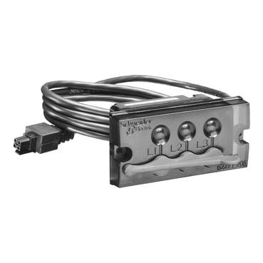 Schneider Electric - Sistema de indicación de presencia de tensión, PowerLogic, pieza de recambio, VPIS-VO V2, 32,5µA, IEC 62271-206