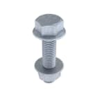 UNEX - Tornillo con tuerca DIN 6921 M8X35 Unex en acero galvanizado clase 6
