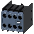 SIEMENS - Bloque contactor auxiliar frontal 2NA+2NC S00-S0 tornillo