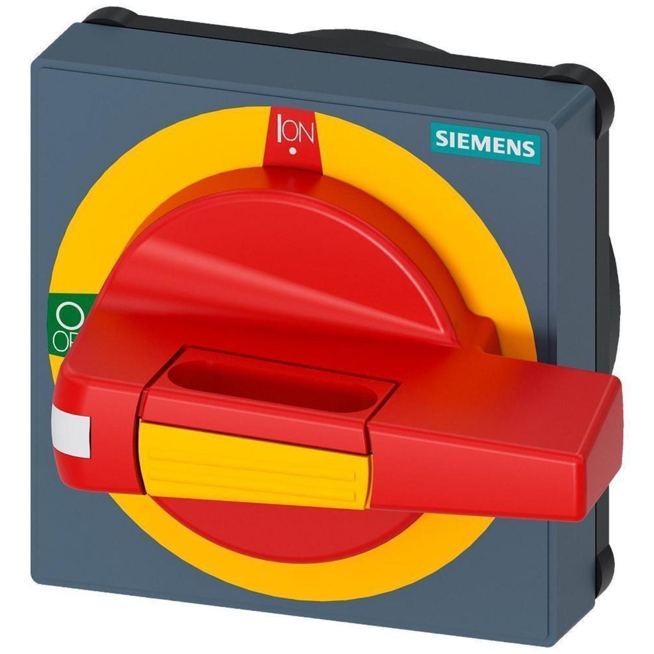 SIEMENS - Maneta de puerta emergencia con iluminación tamaño 75x75, eje 8x8, test 0-I, 45mm