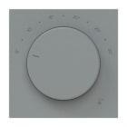 NIESSEN - Tapa termostato electrónico giratorio Serie Vega gris niebla