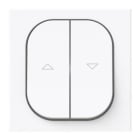 NIESSEN - Tecla interruptor / pulsador persianas Serie Vega blanco brillo