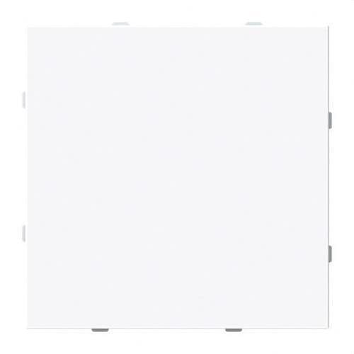 NIESSEN - Tapa ciega Serie Vega blanco brillo