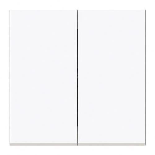 NIESSEN - Tecla doble interruptor - conmutador Serie Vega blanco brillo