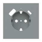 NIESSEN - Tapa Schuko + cargador USB A+C Serie Vega gris niebla