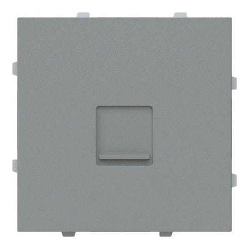 NIESSEN - Tapa plana 1 soporte con persiana Serie Vega gris niebla