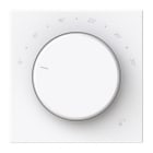 NIESSEN - Tapa termostato electrónico giratorio Serie Vega blanco mate