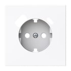 NIESSEN - Tapa Schuko + cargador USB A+C Serie Vega blanco mate