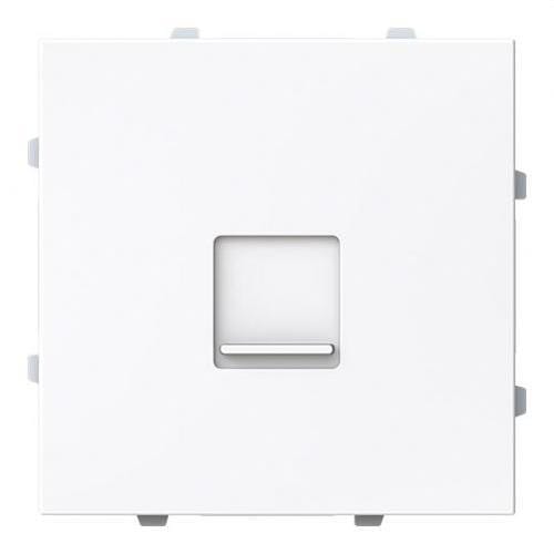 NIESSEN - Tapa plana 1 soporte con persiana Serie Vega blanco mate