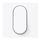 NIESSEN - Tecla interruptor - conmutador Serie Vega blanco mate