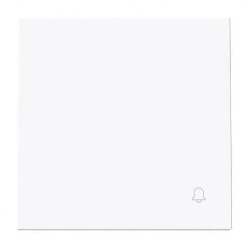 NIESSEN - Tecla pulsador timbre Serie Vega blanco mate