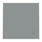 NIESSEN - Tecla pulsador timbre Serie Vega gris niebla
