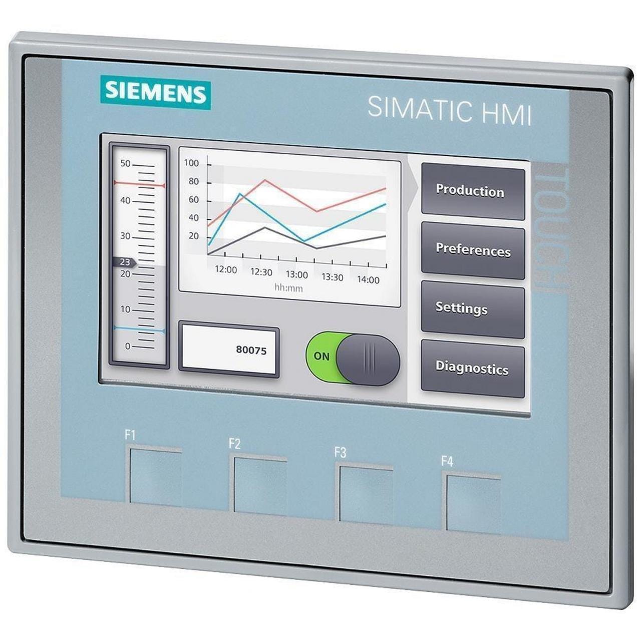 SIEMENS - Teclado membrana SIPLUS metal duro integral KTP400 BASIC