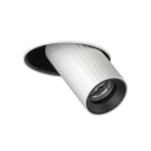 JISO - Proyector tubular TOP SLATE RTS07 LED COB 7W 3000K Zoom 15°-38° driver incluido On-Off blanco técnico