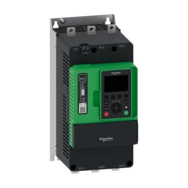 Schneider Electric - Arrancador suave, Altivar Soft Starter ATS490, 140 A, 208 a 690 V CA, alimentación de control de 110 a 230 V CA