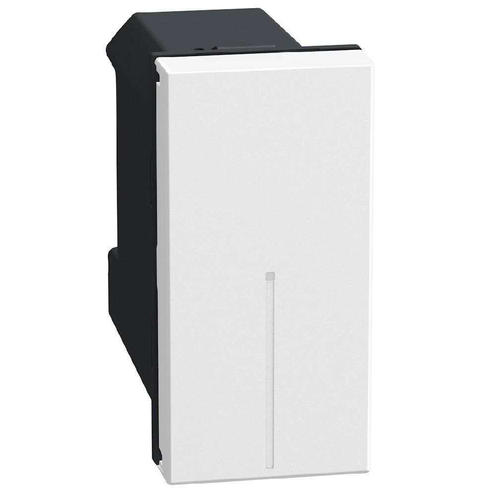 BTICINO - Interruptor conectado Light Now w/Netatmo - 1 módulo - Blanco