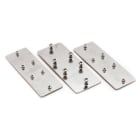 INDELUZ - Chapas de unión entre módulos trimless empotrable galvanizado