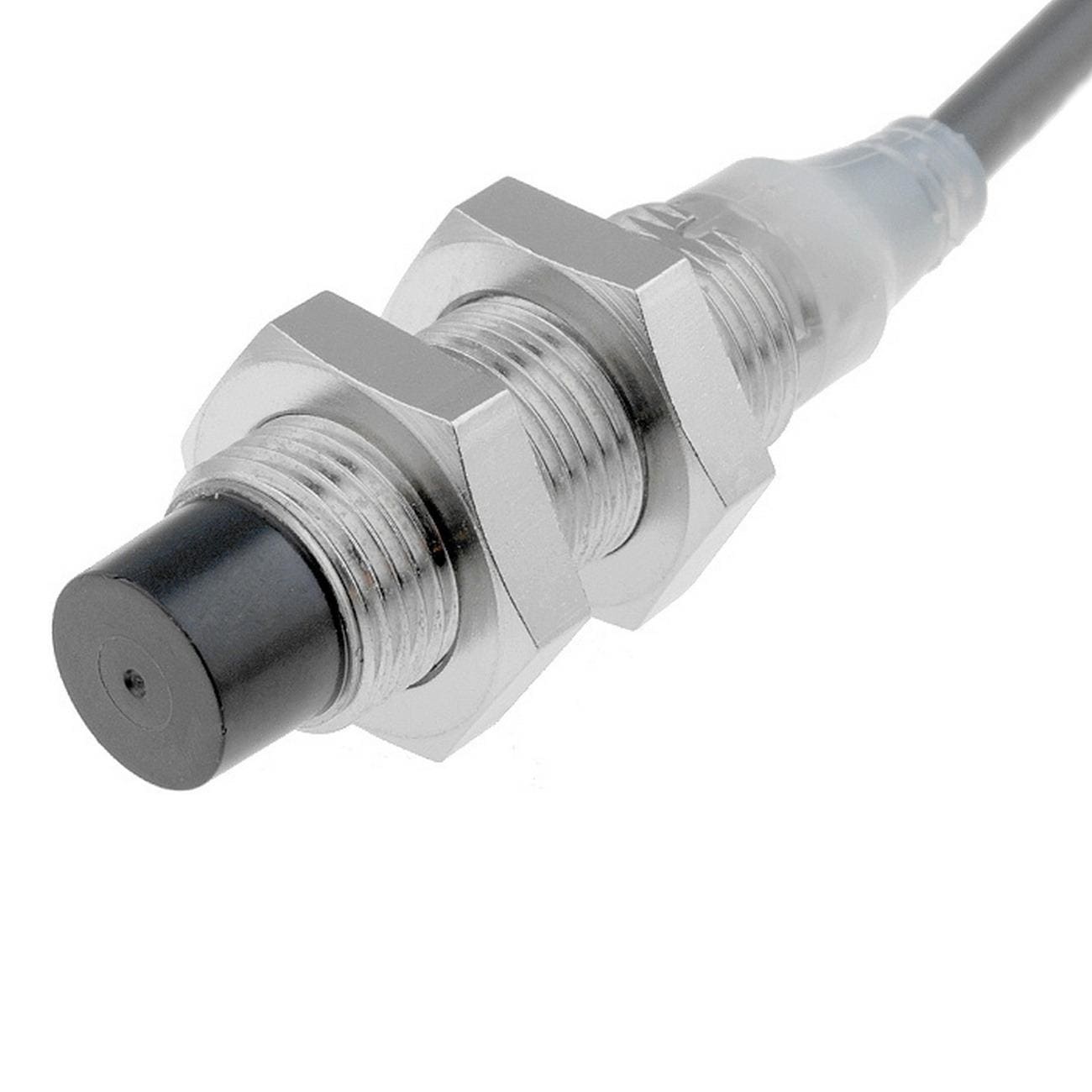 OMRON - Detector corto 3h NoEnr 8mm M12 PNP NA 2m acero