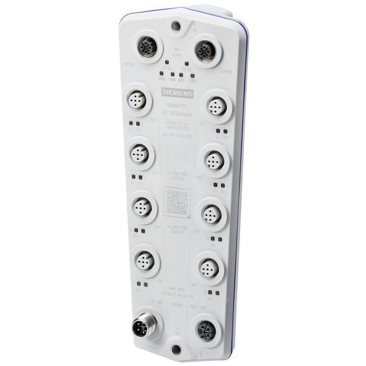 SIEMENS - SIMATIC ET 200CLEAN, CM 8X IO-LINK + DIQ 4X 24 V D