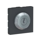 Schneider Electric - PULSADOR DE LLAVE 3 POSICIONES ANTRACITA