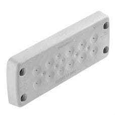 WEIDMULLER - Placa de paso de cable CABTITE EP 24/17 GY gris