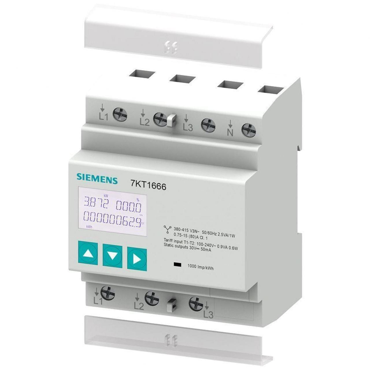 SIEMENS - SENTRON, INSTRUMENTO DE MEDIDA, 7KT PAC1600, LCD,