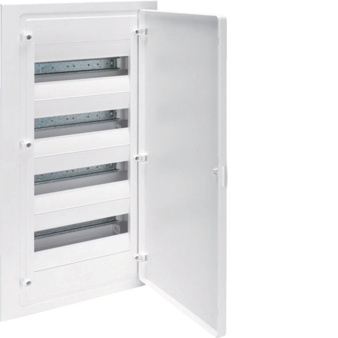 HAGER - Caja emp.golf VF,t.hueco,4f,48M,p.blanca