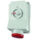 MENNEKES - Base enchufe mural 63A 4P 6H 400V DUO IP44 X-CONTACT