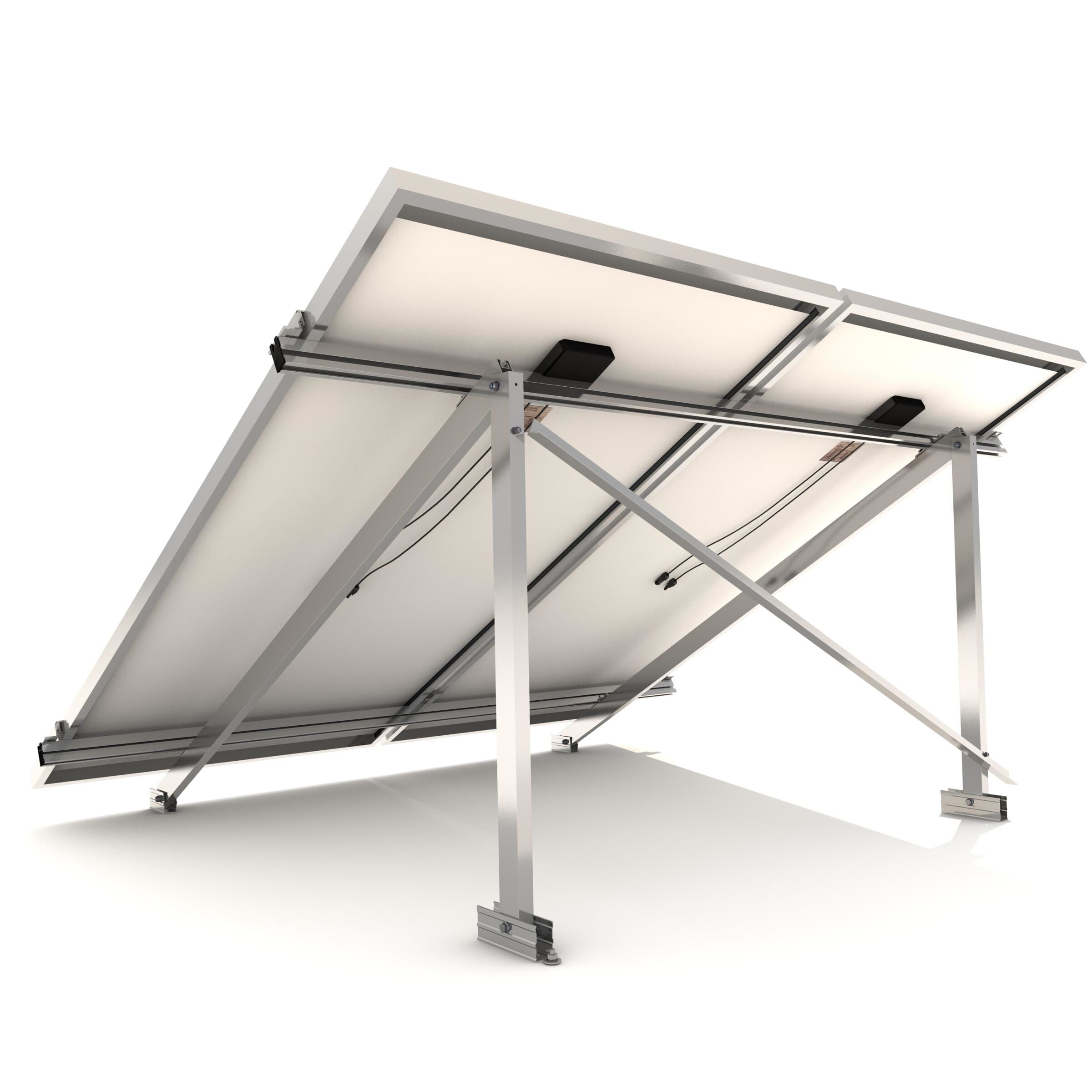 SUNFER - 09V4-30-C Soporte inclinado abierto, vertical